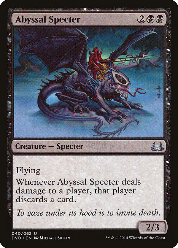 Abyssal Specter (Divine vs. Demonic) [Duel Decks Anthology] - Magic: The Gathering