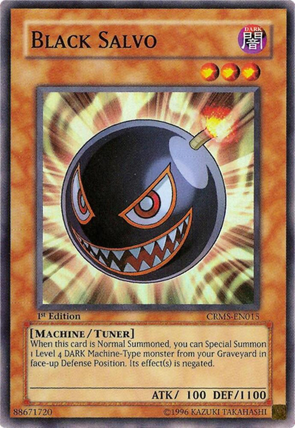 Black Salvo (CRMS-EN015) [Super Rare] - Yu-Gi-Oh!
