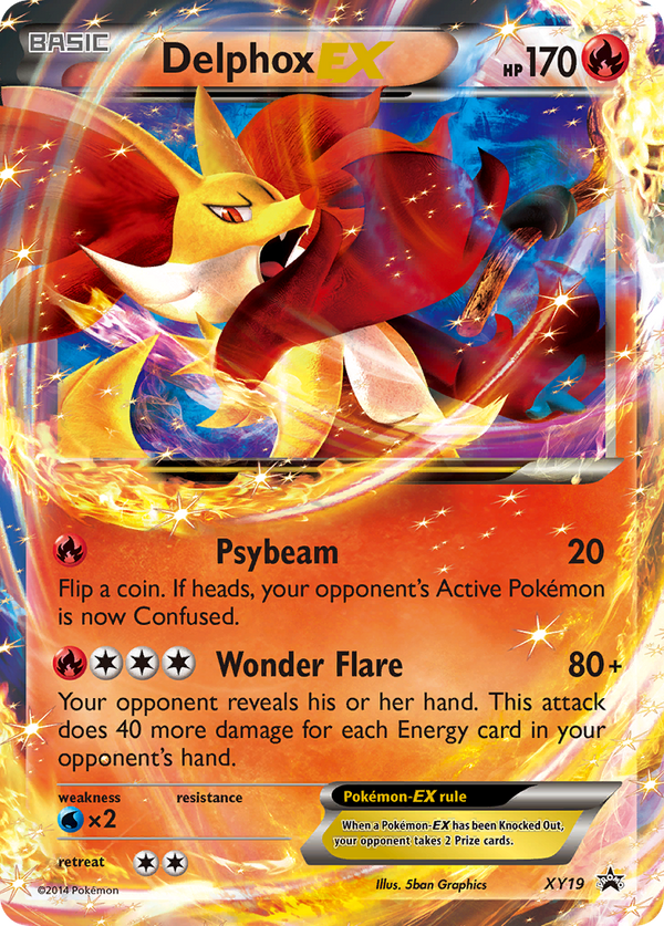 Delphox EX (XY19) [XY: Black Star Promos] - Pokémon