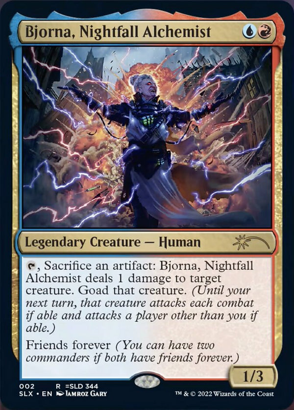 Bjorna, Nightfall Alchemist [Secret Lair: Universes Within] - Magic: The Gathering