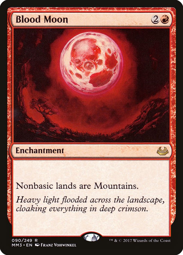 Blood Moon [Modern Masters 2017] - Magic: The Gathering