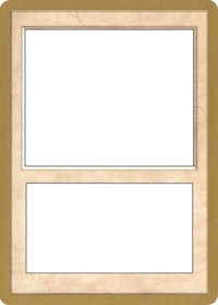 2002 World Championship Blank Card [World Championship Decks 2002] - Magic: The Gathering