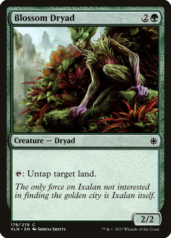 Blossom Dryad [Ixalan] - Magic: The Gathering