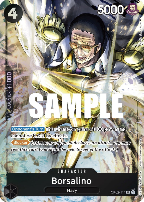 Borsalino (Alternate Art) [Paramount War] - Bandai