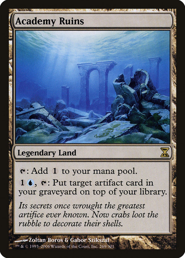Academy Ruins [Time Spiral] - Magic: The Gathering