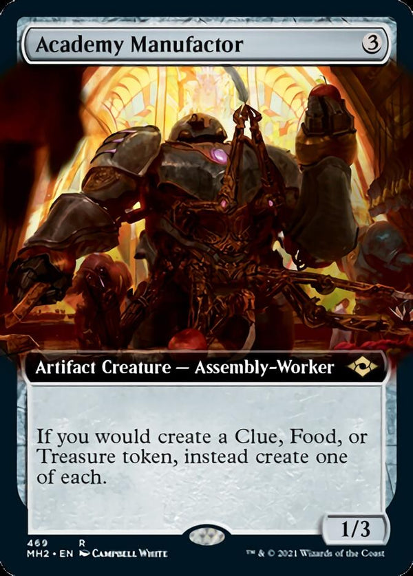 Academy Manufactor (Extended Art) [Modern Horizons 2] - Magic: The Gathering