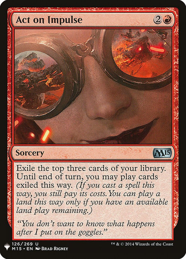 Act on Impulse [Mystery Booster] - Magic: The Gathering