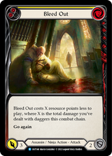 Bleed Out (Yellow) [OUT146] (Outsiders) - Flesh And Blood