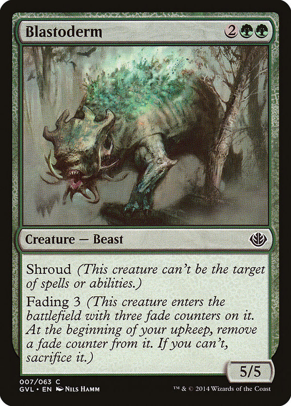 Blastoderm (Garruk vs. Liliana) [Duel Decks Anthology] - Magic: The Gathering