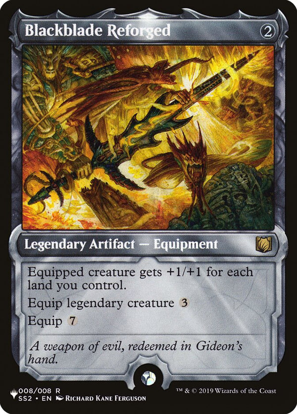 Blackblade Reforged (Signature Spellbook) [The List] - Magic: The Gathering