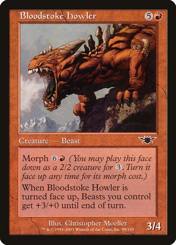 Bloodstoke Howler [Legions] - Magic: The Gathering