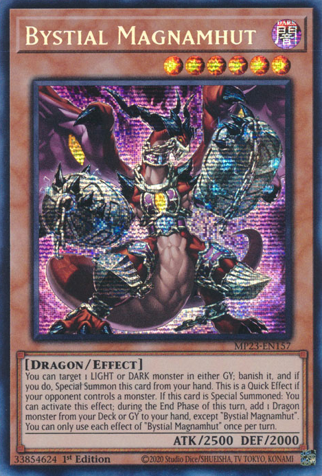 Bystial Magnamhut [MP23-EN157] Prismatic Secret Rare - Yu-Gi-Oh!