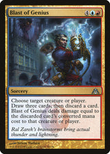 Blast of Genius [Dragon's Maze] - Magic: The Gathering
