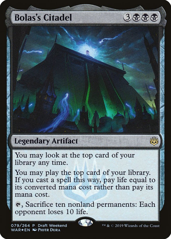 Bolas's Citadel (Draft Weekend) [War of the Spark Promos] - Magic: The Gathering