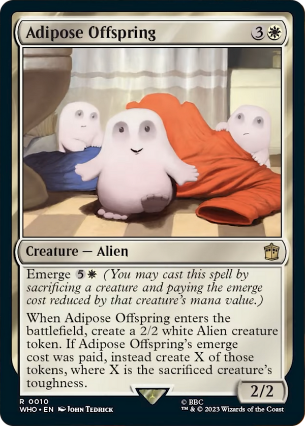 Adipose Offspring [Doctor Who] - Magic: The Gathering
