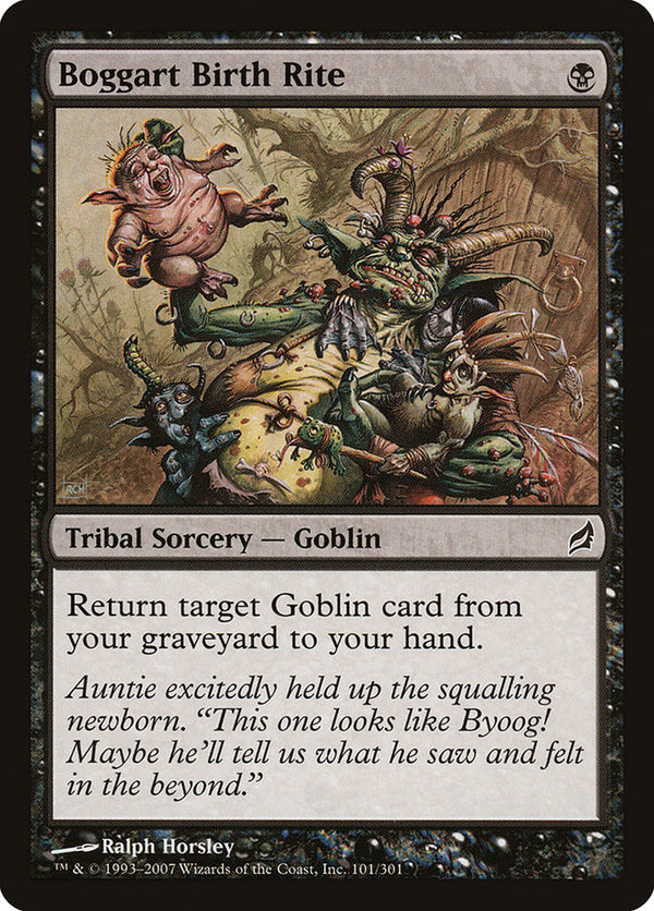 Boggart Birth Rite [Lorwyn] - Magic: The Gathering