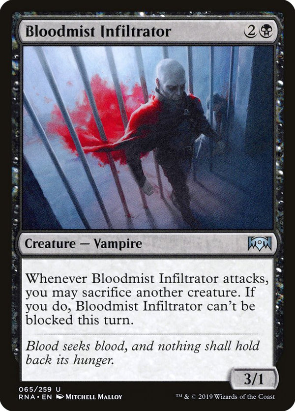 Bloodmist Infiltrator [Ravnica Allegiance] - Magic: The Gathering