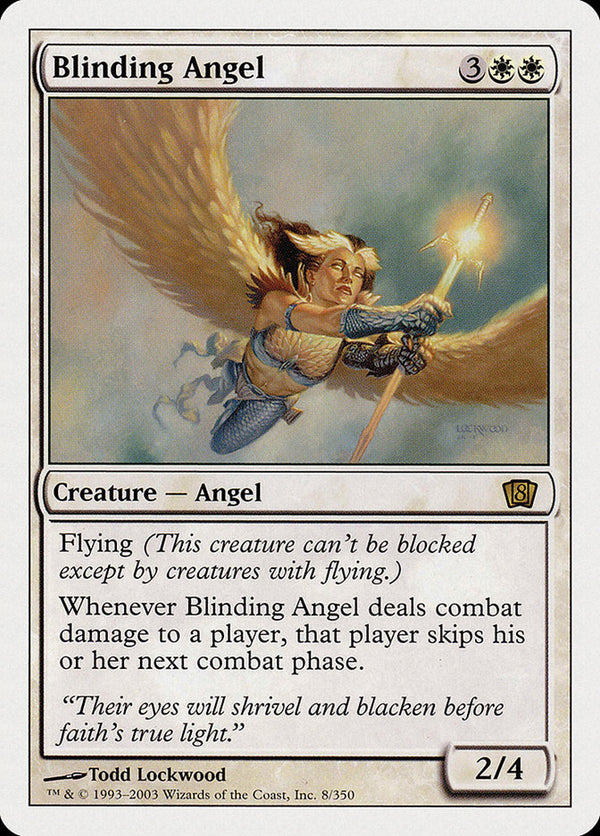 Blinding Angel [Eighth Edition] - Magic: The Gathering