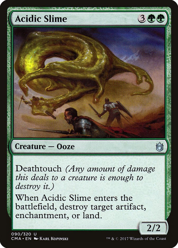 Acidic Slime [Commander Anthology] - Magic: The Gathering
