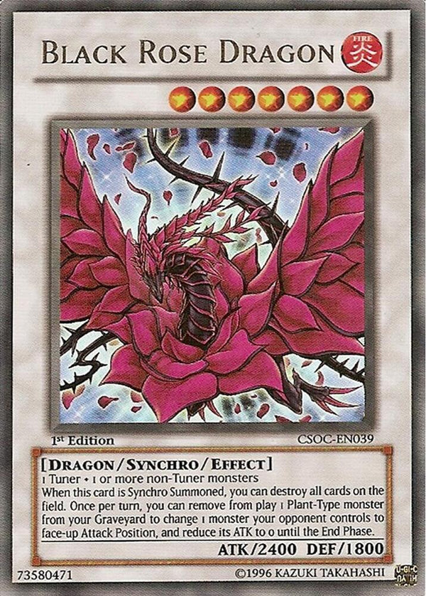 Black Rose Dragon (CSOC-EN039) [Ultra Rare] - Yu-Gi-Oh!
