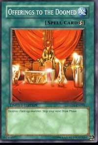 Offerings to the Doomed (GLD1-EN034) [Common] - Yu-Gi-Oh!