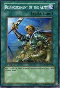 Reinforcement of the Army