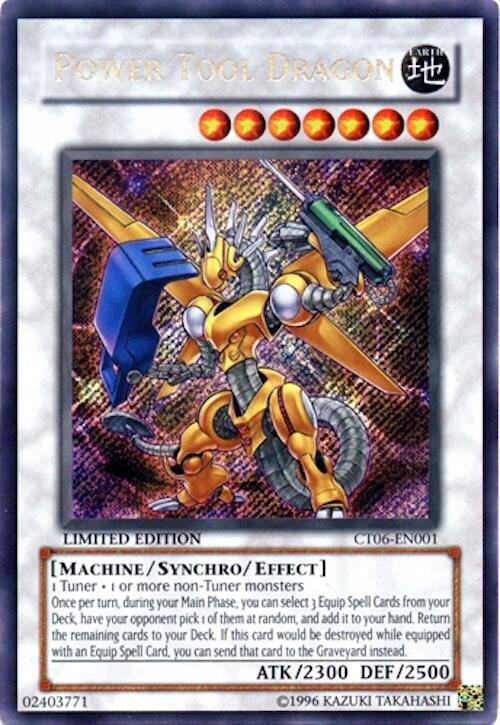 Power Tool Dragon (CT06-EN001) [Secret Rare] - Yu-Gi-Oh!