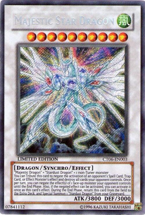 Majestic Star Dragon (CT06-EN003) [Secret Rare] - Yu-Gi-Oh!