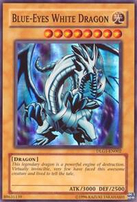Blue-Eyes White Dragon (DLG1-EN002) [Super Rare] - Yu-Gi-Oh!