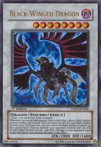 Black-Winged Dragon (TSHD-EN040) [Ultra Rare] - Yu-Gi-Oh!