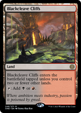 Blackcleave Cliffs (Promo Pack) [Phyrexia: All Will Be One Promos] - Magic: The Gathering