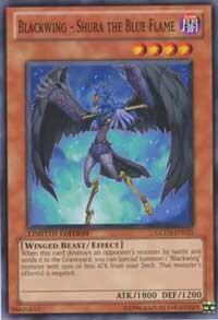Blackwing - Shura the Blue Flame (GLD3-EN025) [Common] - Yu-Gi-Oh!