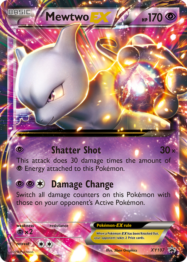 Mewtwo EX (XY107) [XY: Black Star Promos] - Pokémon