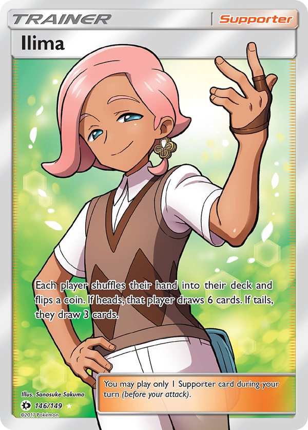 Ilima (146/149) [Sun & Moon: Base Set] - Pokémon