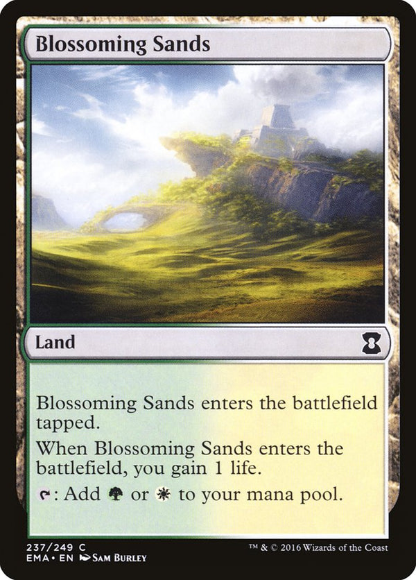 Blossoming Sands [Eternal Masters] - Magic: The Gathering
