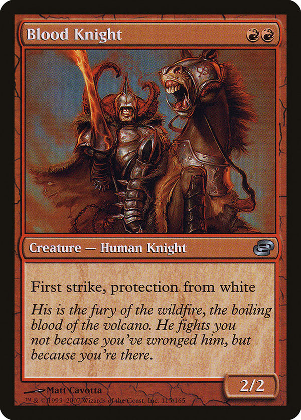 Blood Knight [Planar Chaos] - Magic: The Gathering