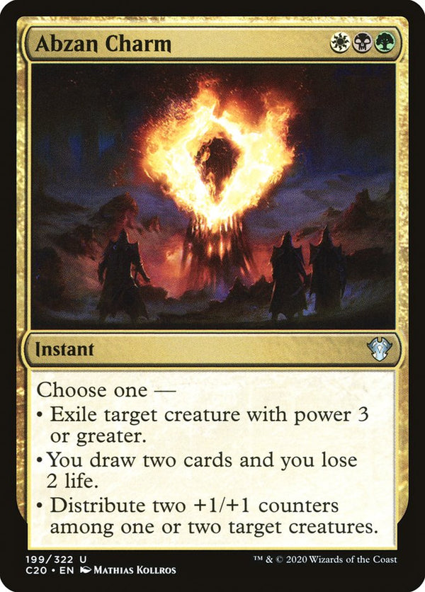 Abzan Charm [Commander 2020] - Magic: The Gathering