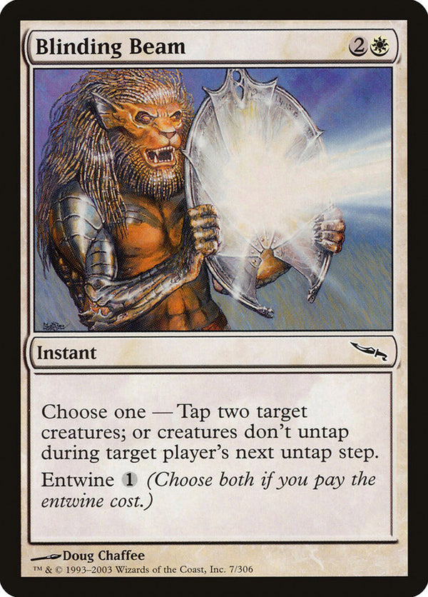 Blinding Beam [Mirrodin] - Magic: The Gathering