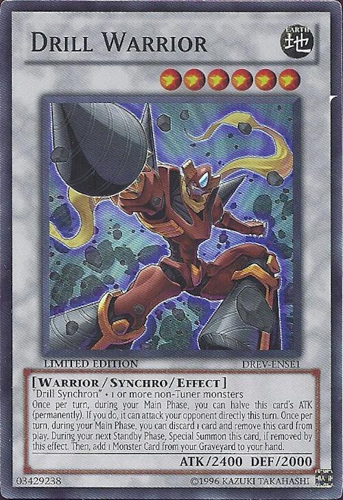Drill Warrior (DREV-ENSE1) [Super Rare] - Yu-Gi-Oh!