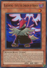 Blackwing - Vayu the Emblem of Honor (CT07-EN012) [Super Rare] - Yu-Gi-Oh!