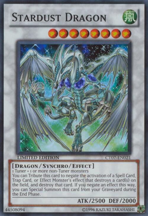 Stardust Dragon (CT07-EN021) [Super Rare] - Yu-Gi-Oh!