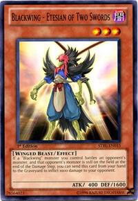 Blackwing - Etesian of Two Swords (STBL-EN015) [Common] - Yu-Gi-Oh!