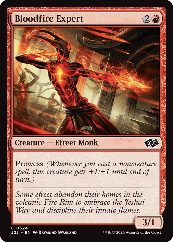 Bloodfire Expert [Foundations Jumpstart] - Magic: The Gathering