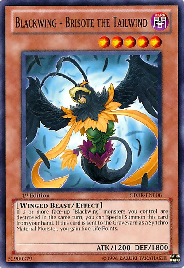Blackwing - Brisote the Tailwind (STOR-EN008) [Common] - Yu-Gi-Oh!