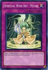 Spiritual Wind Art - Miyabi (SDDL-EN038) [Common] - Yu-Gi-Oh!