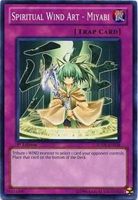 Spiritual Wind Art - Miyabi (SDDL-EN038) [Common] - Yu-Gi-Oh!