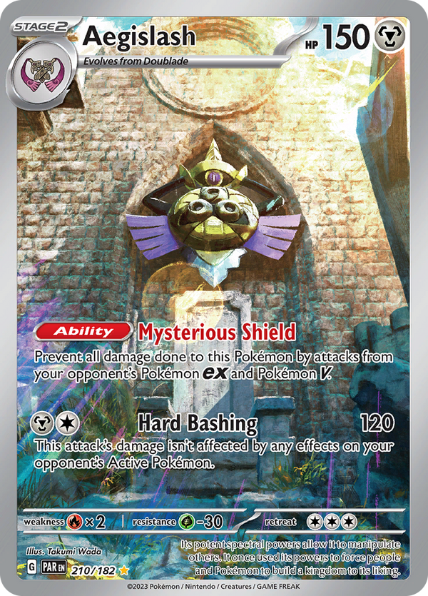 Aegislash (210/182) [Scarlet & Violet: Paradox Rift] - Pokémon