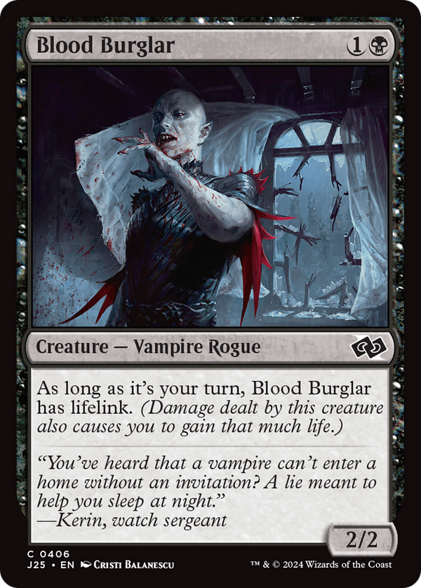 Blood Burglar [Foundations Jumpstart] - Magic: The Gathering