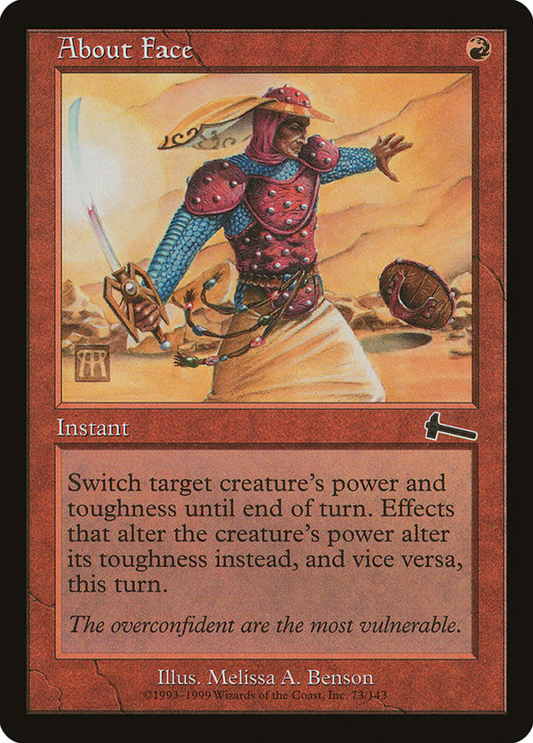 About Face [Urza's Legacy] - Magic: The Gathering