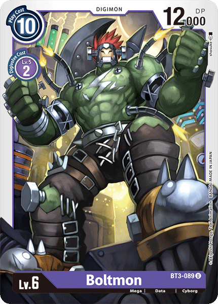 Boltmon [BT3-089] [Release Special Booster Ver.1.0] - Digimon